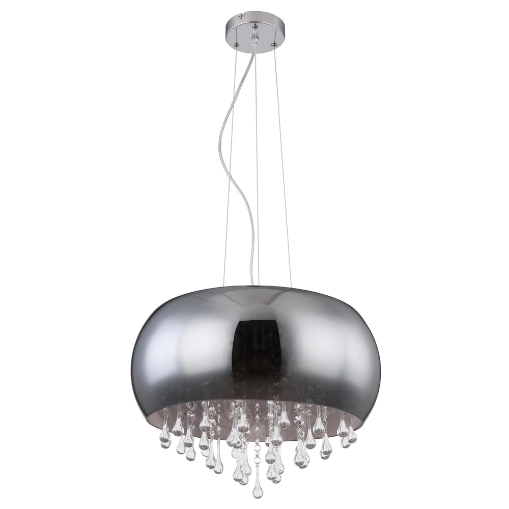 Pendellampe Kalla Ø 44cm Chrom Globo 9007371412938