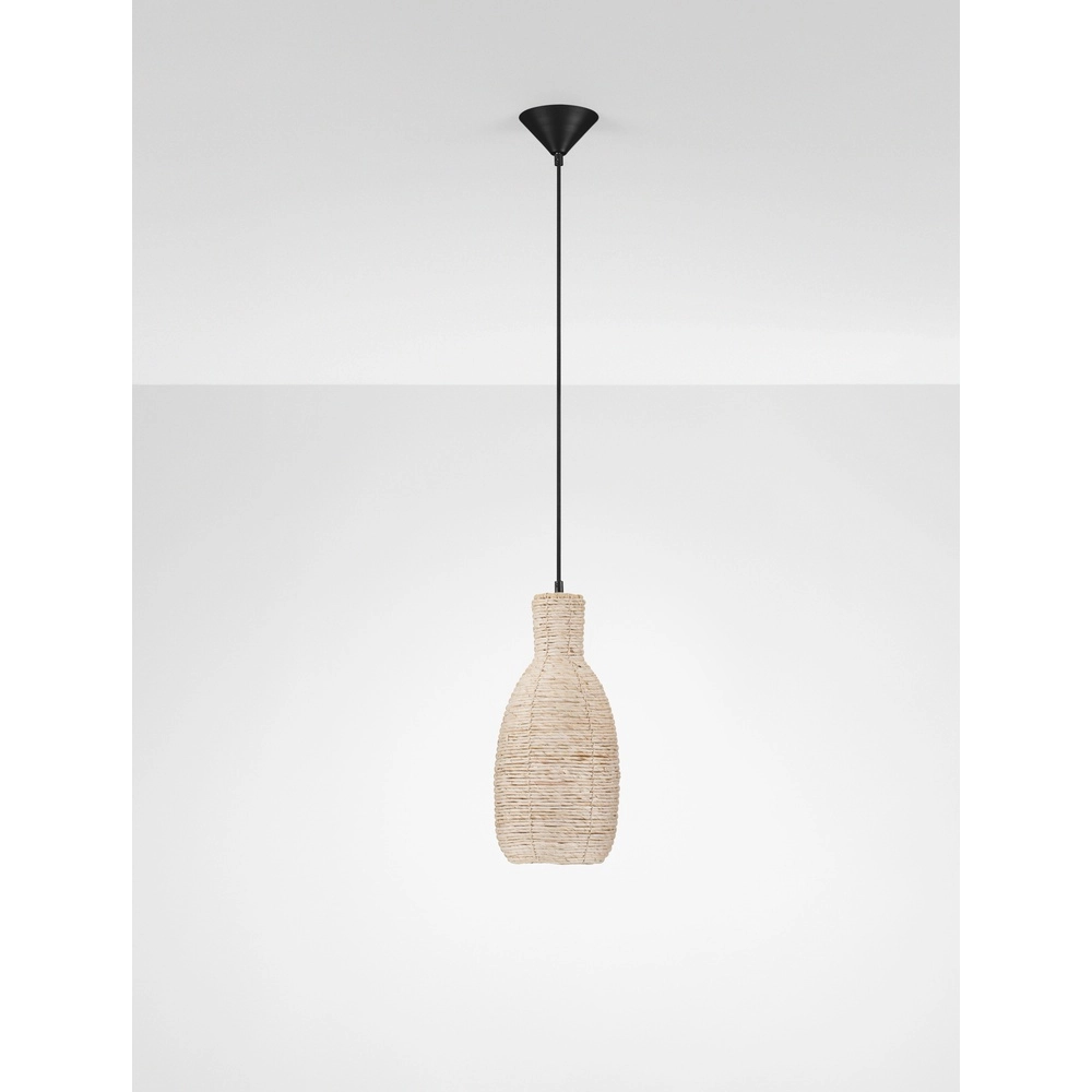 Pendelleuchte Ona Ø 18cm Rattan Lyora 5212017477538