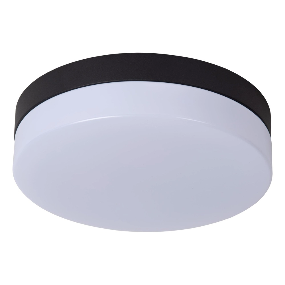 Deckenlicht Biskit Ø 23cm - IP44 schwarz