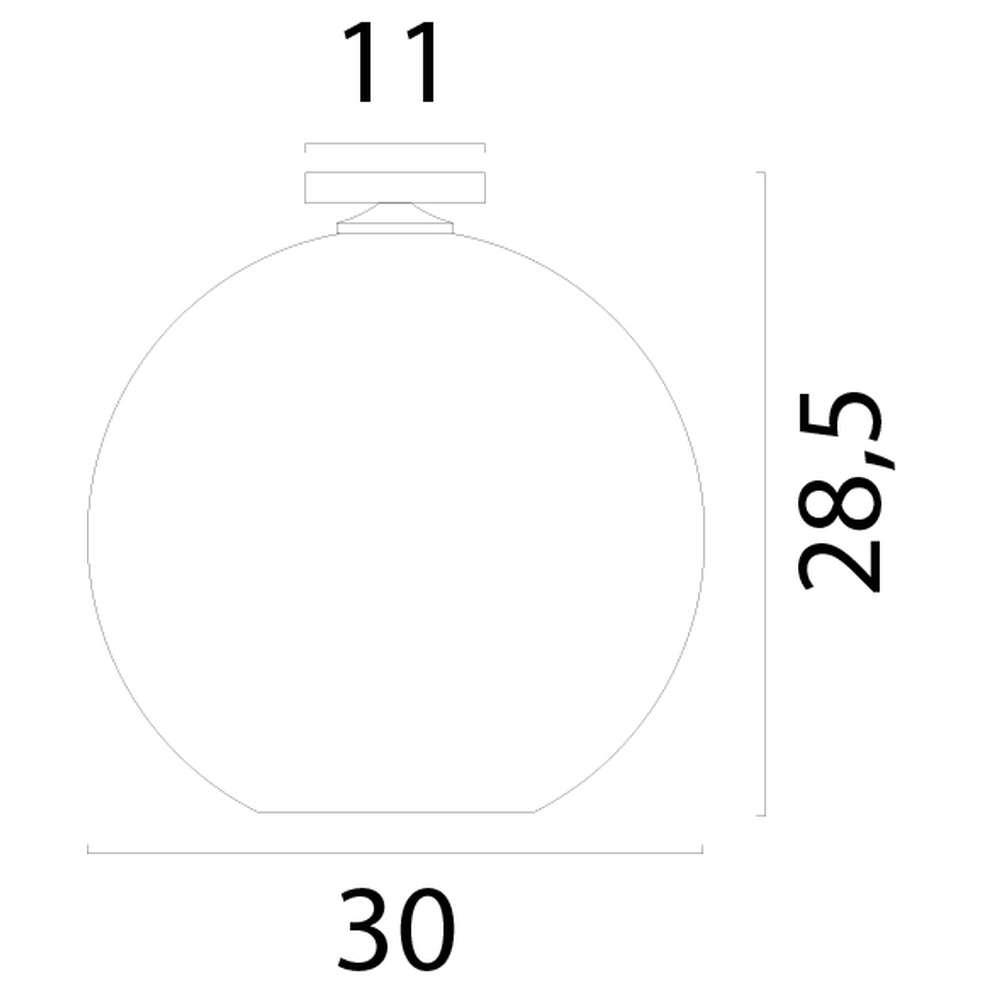 Deckenlampe Corda Rattan Ø 30cm Masterlight 8718121322360