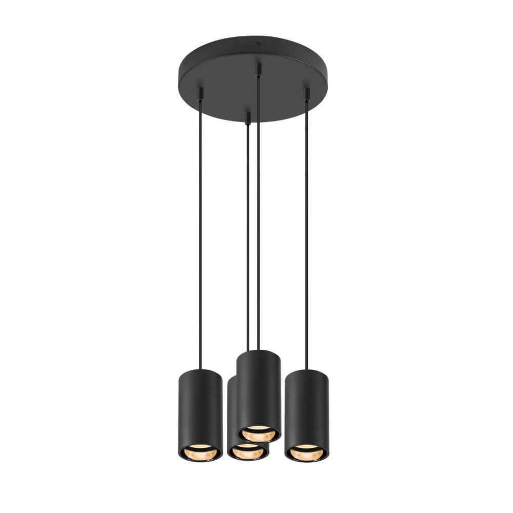 Pendelleuchte Asto Tube schwarz 4x GU10 SLV 4024163266031