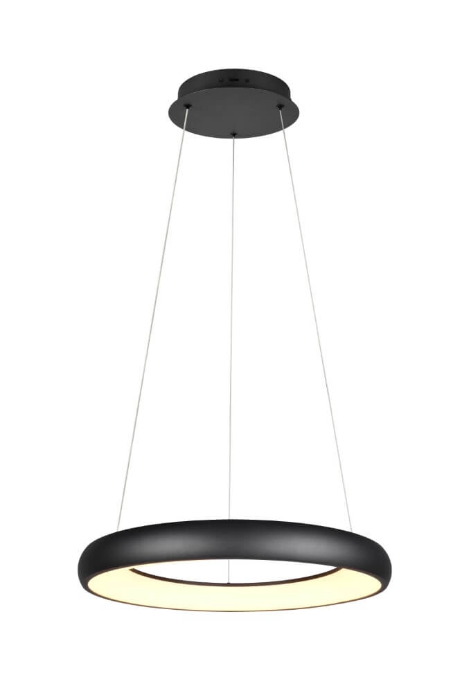 LED-Hängelampe Cardona schwarz - Ø 60cm Trio 4017807613865