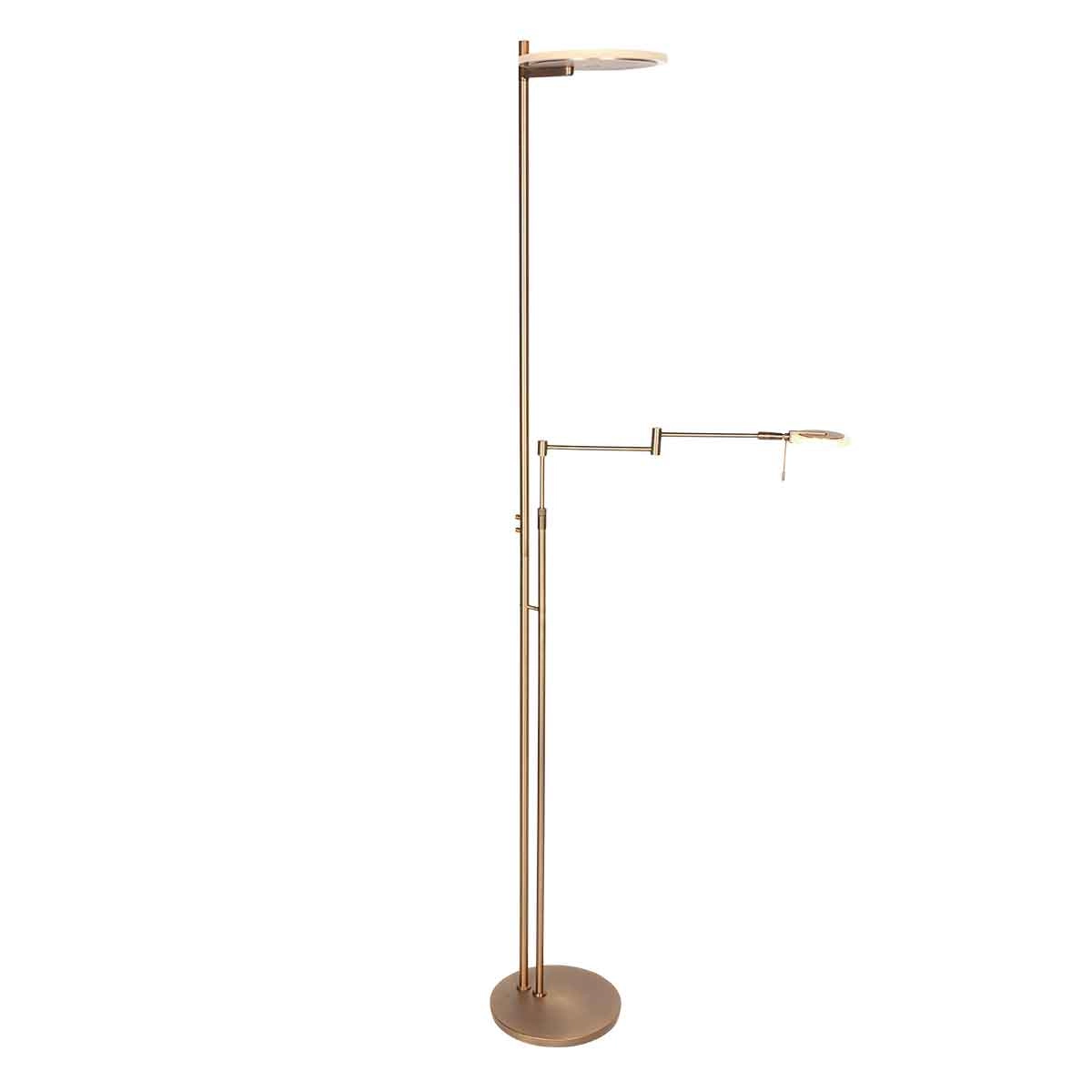 Leselampe 2-flammig Turound Design Bronze Steinhauer 8712746170993