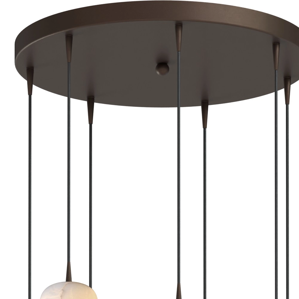 Design-Pendellampe Alta 7-Glas Kakao Masterlight 8718121438290