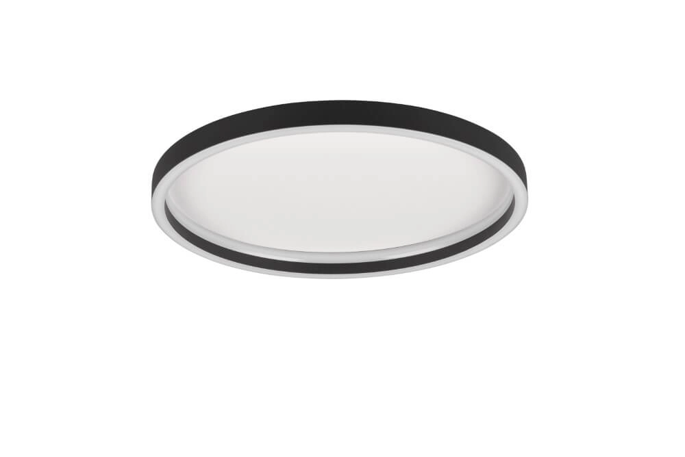 Runde Deckenleuchte Rotonda Schwarz