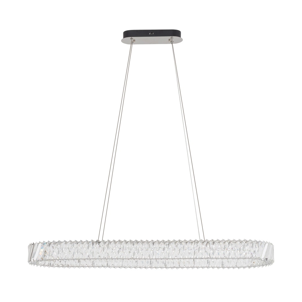 Kronleuchter Luxora Led 120 x 35 cm großer Kristall