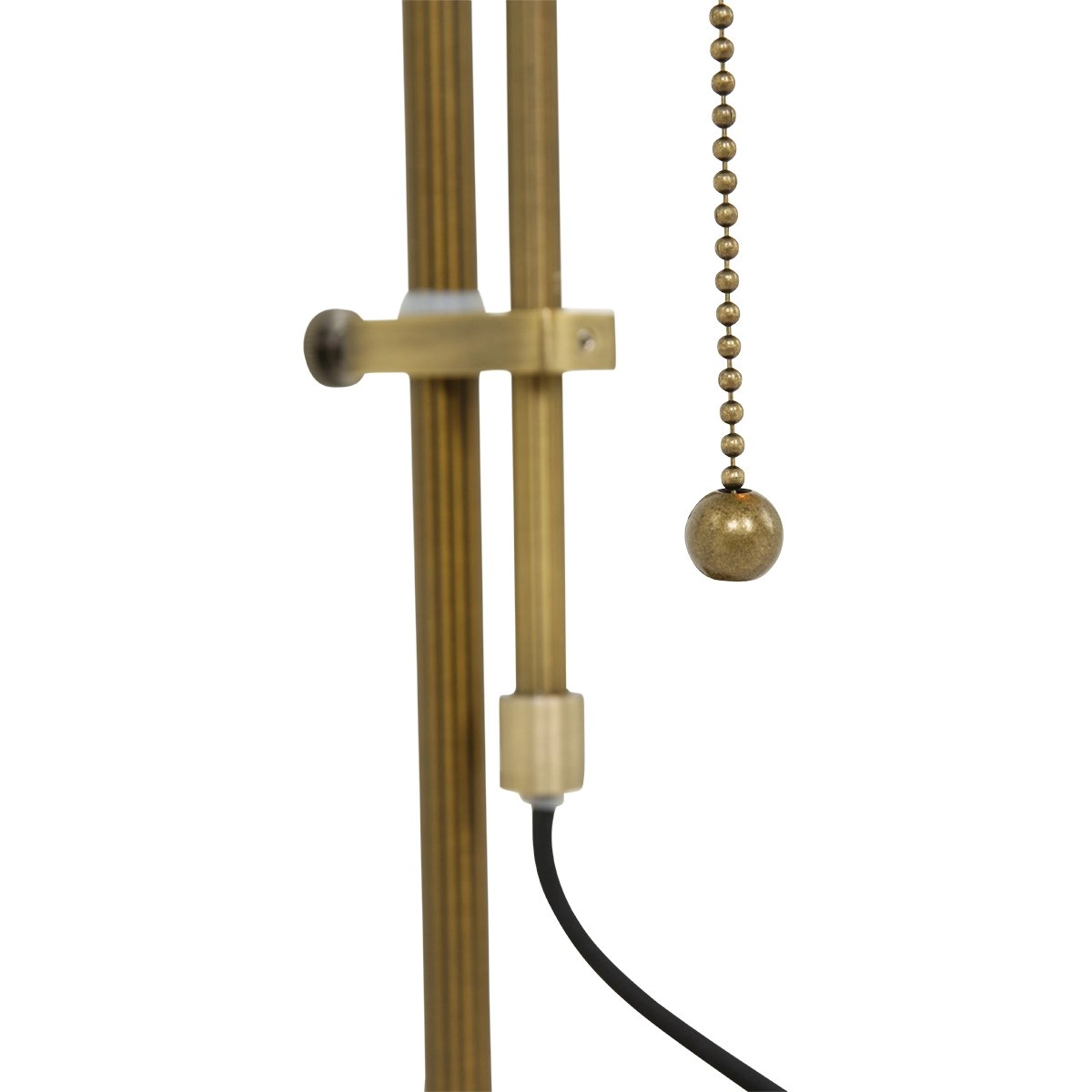 Schreibtischlampe Ancilla gold mit grün Steinhauer 8712746115383