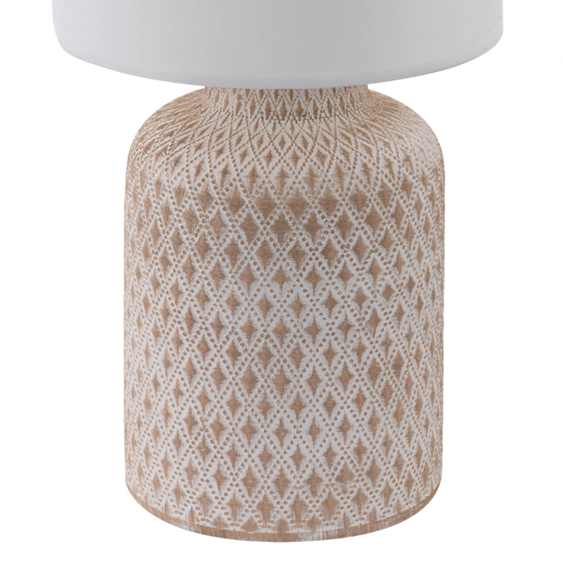 Tischlampe Lampenschirm Bellariva Keramikcreme Eglo 9002759977733