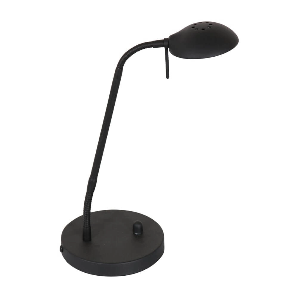 Schwarze Schreibtischlampe Biron Steinhauer 8712746146851