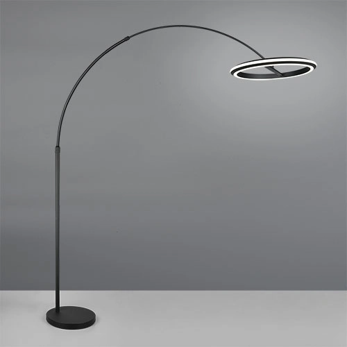 Stehlampe Amador Schwarz Trio 4017807688160