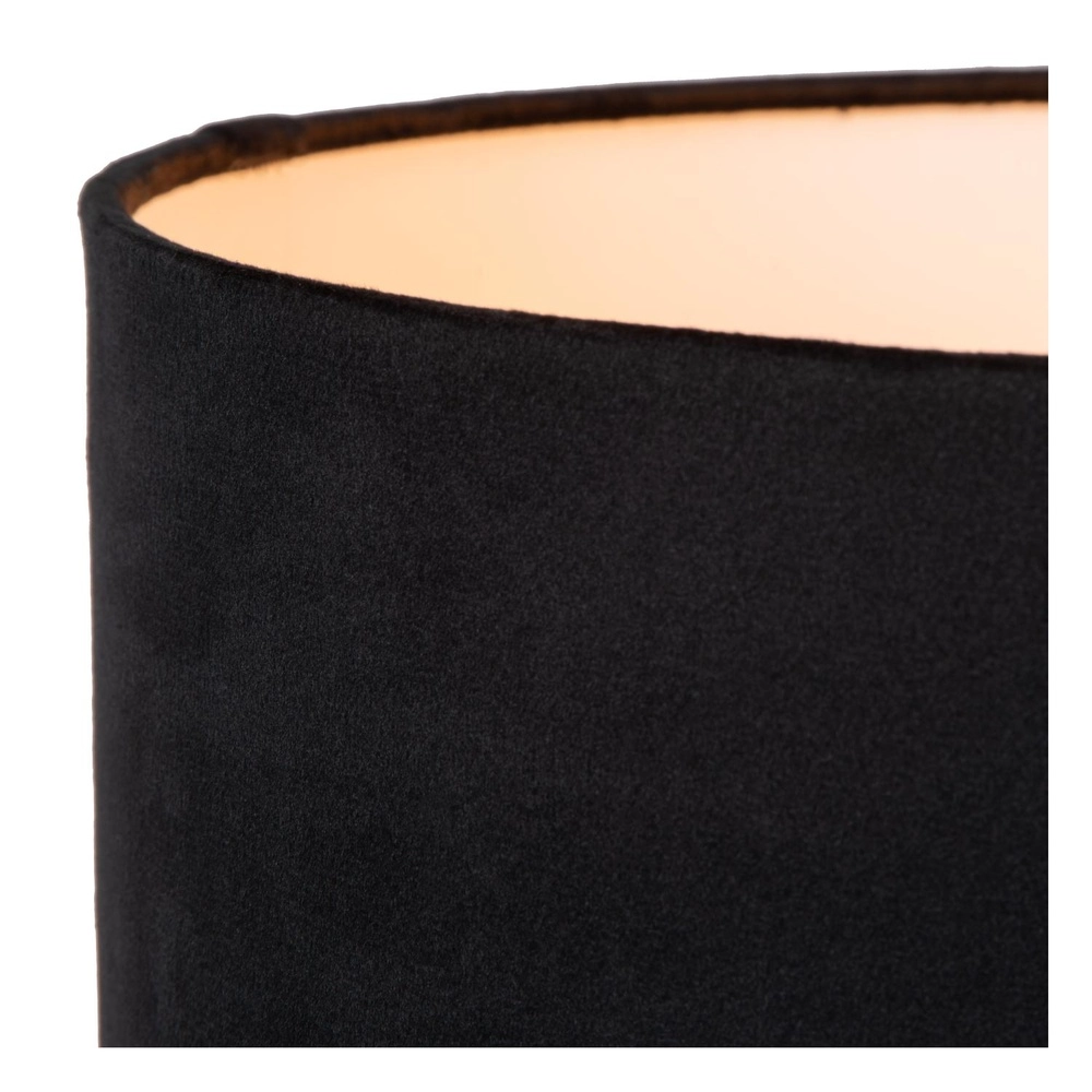 Stativtischlampe Tondo Schwarz Lucide 5411212452368
