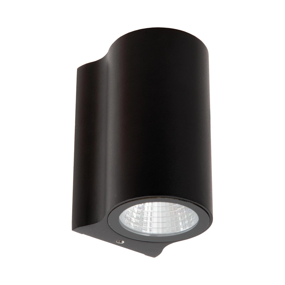 Design-Wandlampe Akra Down Black IP54