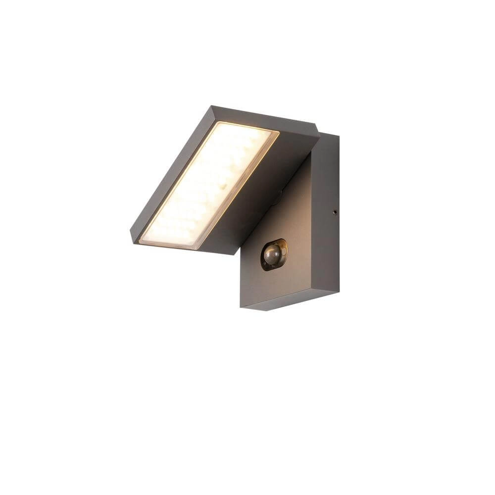 Design-Wandleuchte Abridor Hybrid Anthrazit