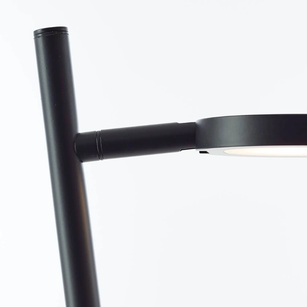 Wiederaufladbare Stehlampe Pesso Schwarz Brilliant 4004353447020
