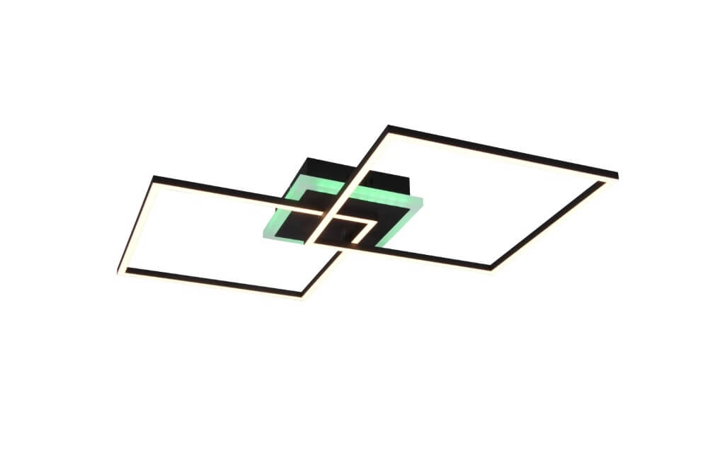 Deckenlampe Arribo 2-fach schwarz Trio 4017807500455