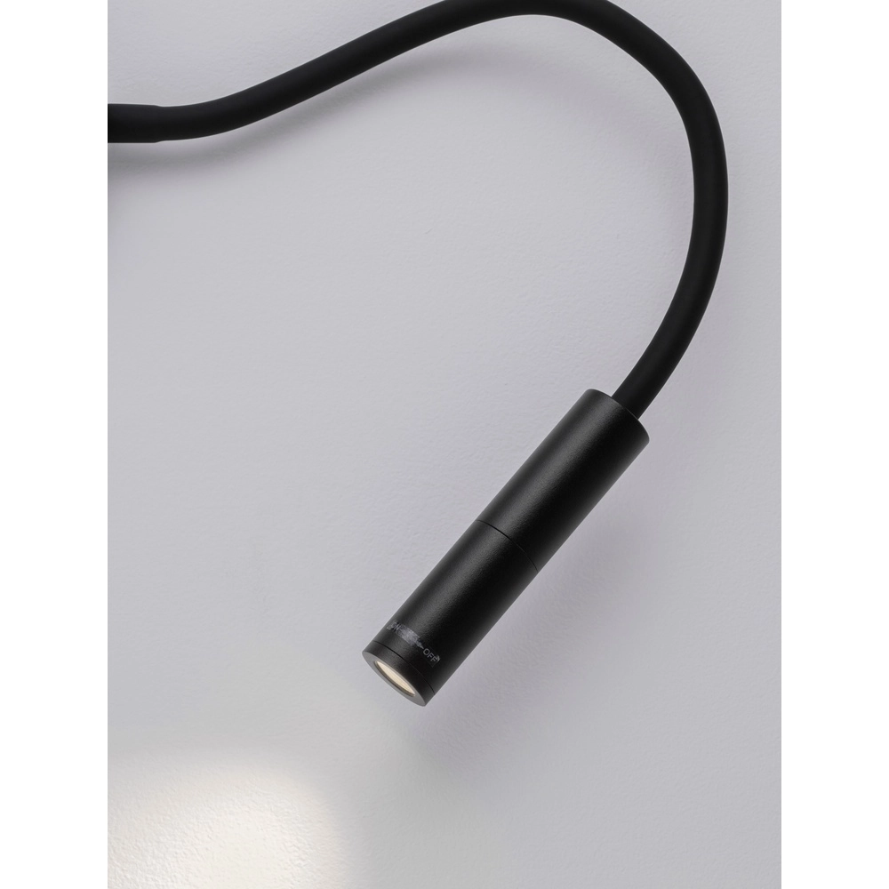 Nachttischlampe Sonica schwarz Lyora 5212017454874