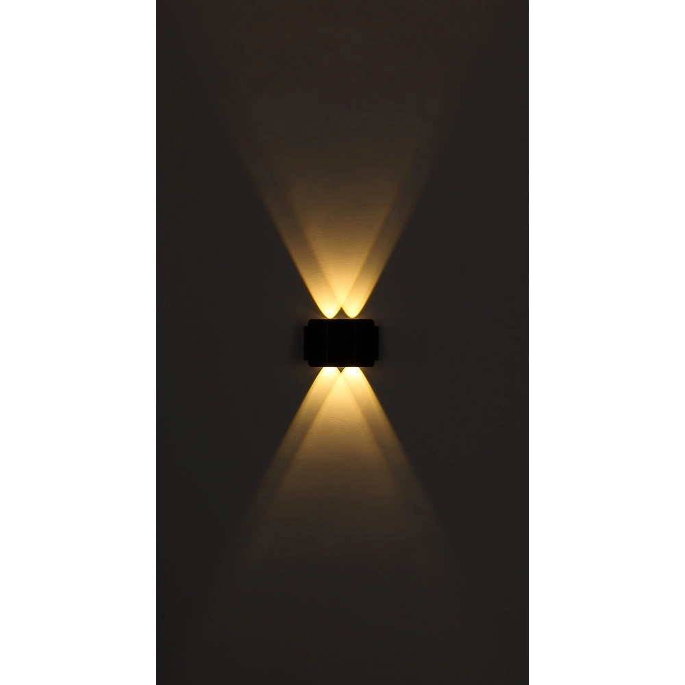 Solarwandlampe Lutron Schwarz Globo 9007371451012