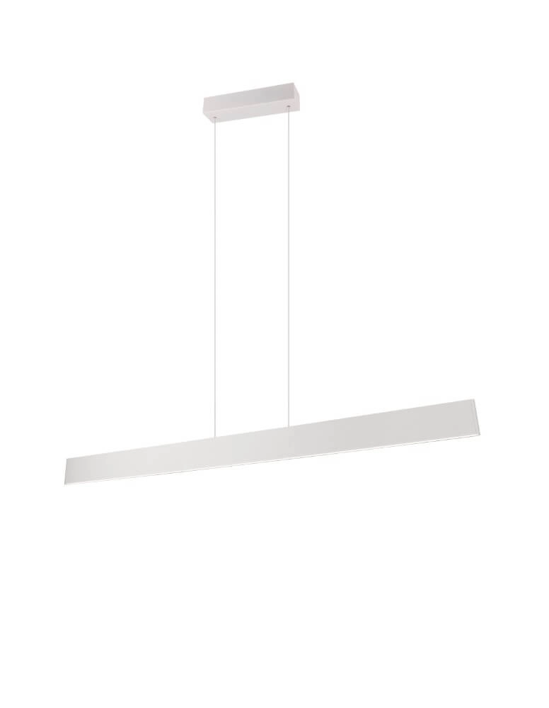LED-Büro-Hängelampe Galway 150cm - weiß Trio 4017807616682