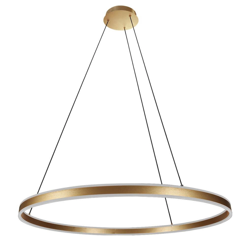 Design-Pendelleuchte Ringlux gold Ø 100cm Steinhauer 8712746171679