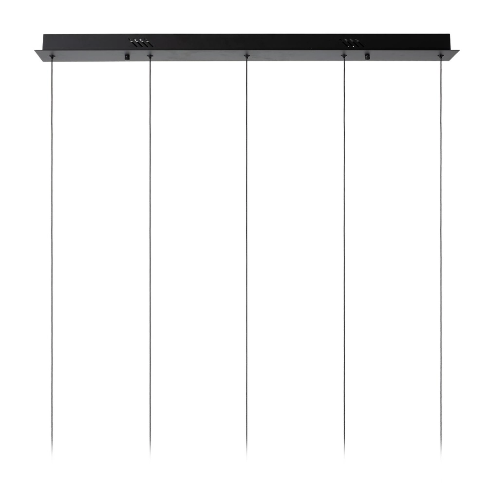 Design-Pendellampe Sentubal 5-Licht Schwarz Lucide 5411212134578