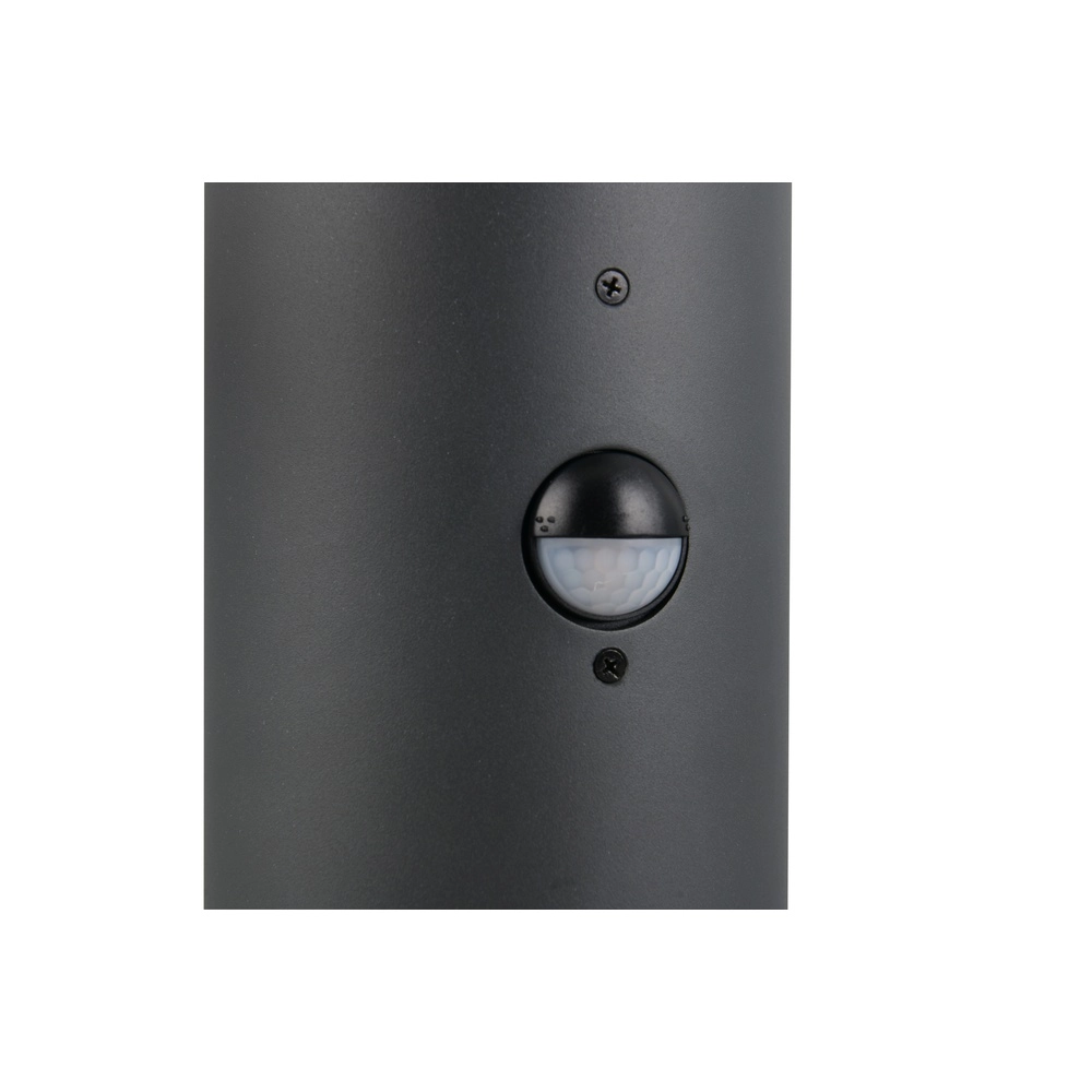 Kugel-Gartenlampe 80 cm Mures Anthrazit mit Sensor Trio 4017807687323