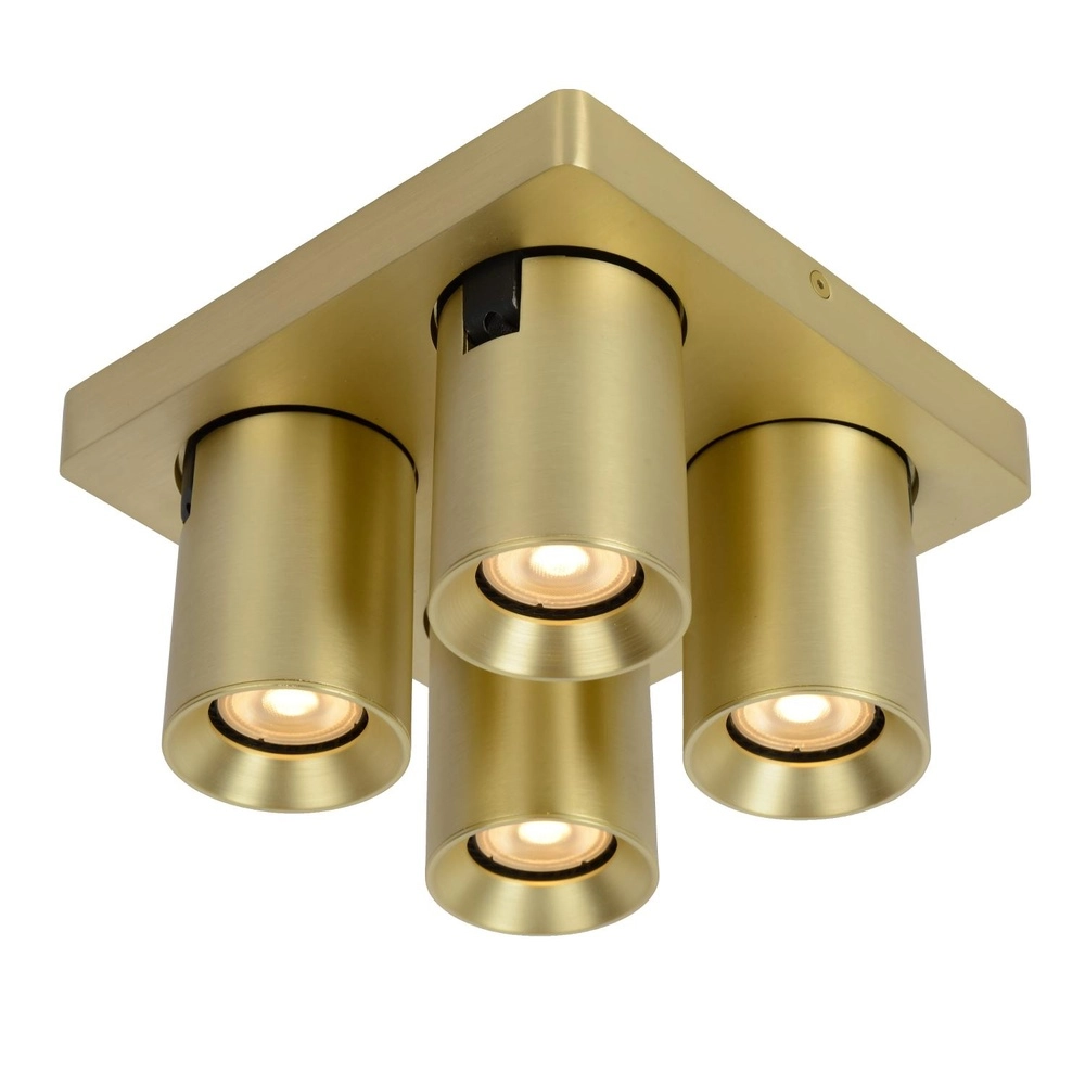 Deckenscheinwerfer Nigel 4-Licht Gold Lucide 5411212093011
