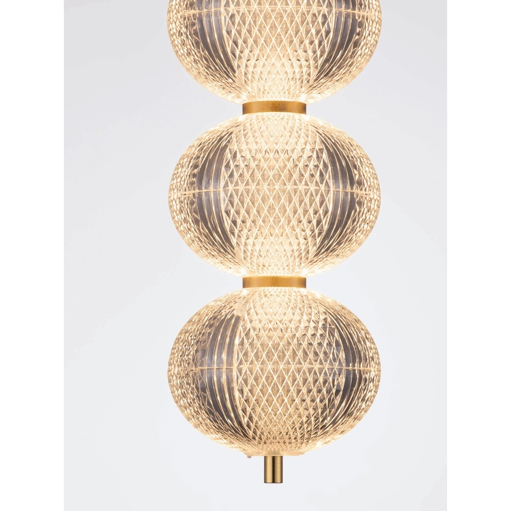 Einzigartige Pendellampe Klelia Gold Lyora 5212017452665