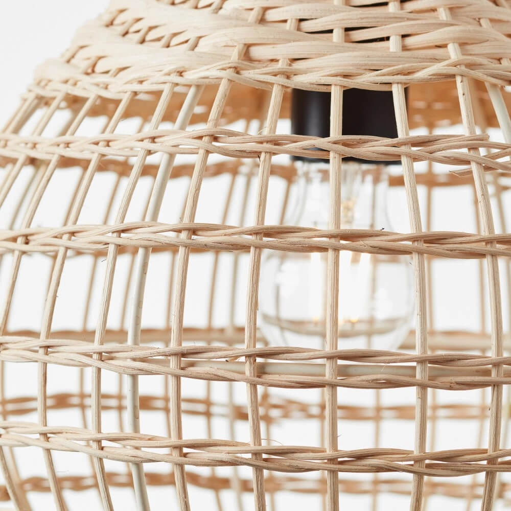 Hängelampe aus Rattan Southsea Ø 32,5cm Brilliant 4004353396687