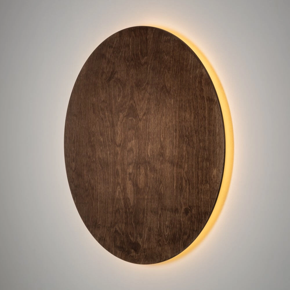 Wandleuchte Ring Timber XL LED-Holz Lyora 5903139112925