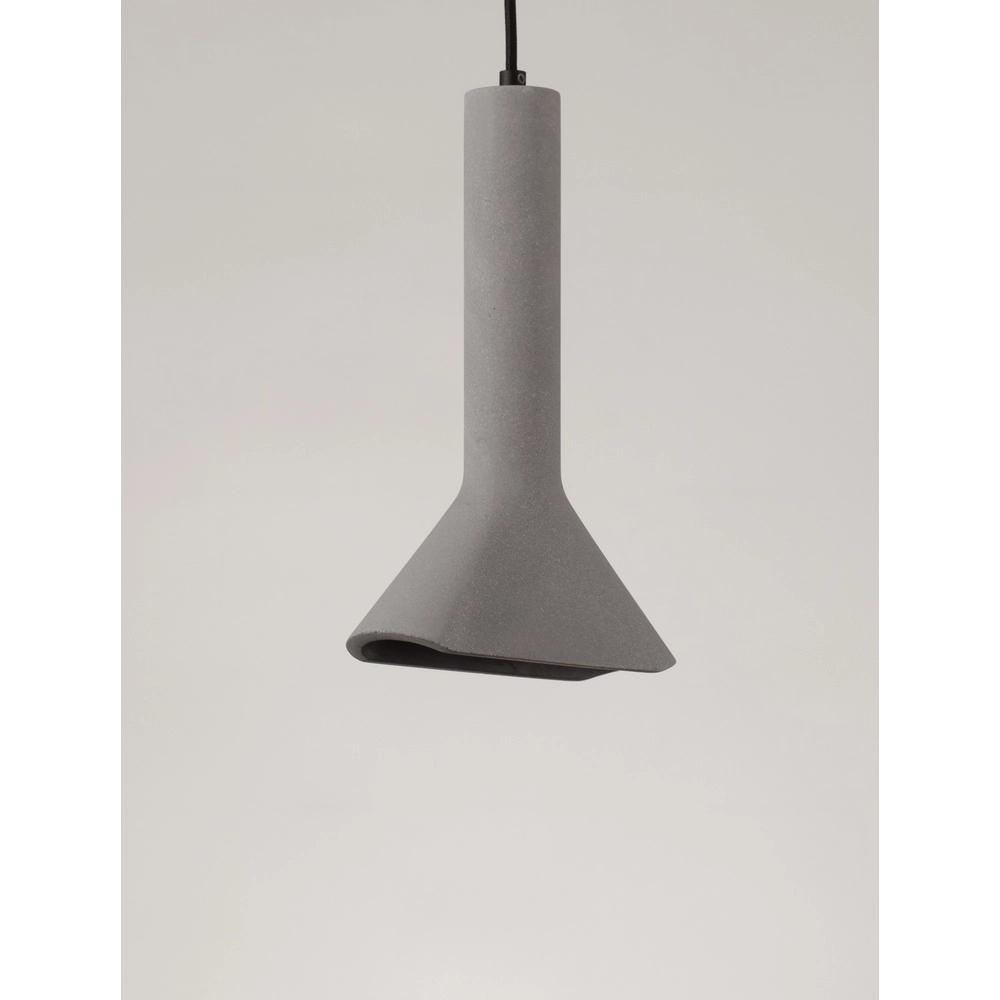 Einzigartige Pendelleuchte Dylan grau Ø 19,5cm Lyora 5212017440372