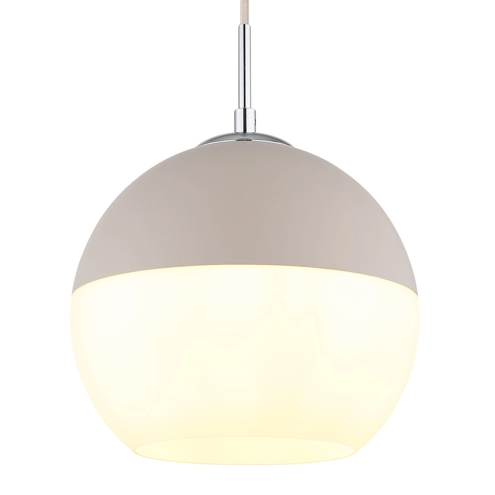 Pendelleuchte Ragusa sandbraun Ø 25cm Globo 9007371572786