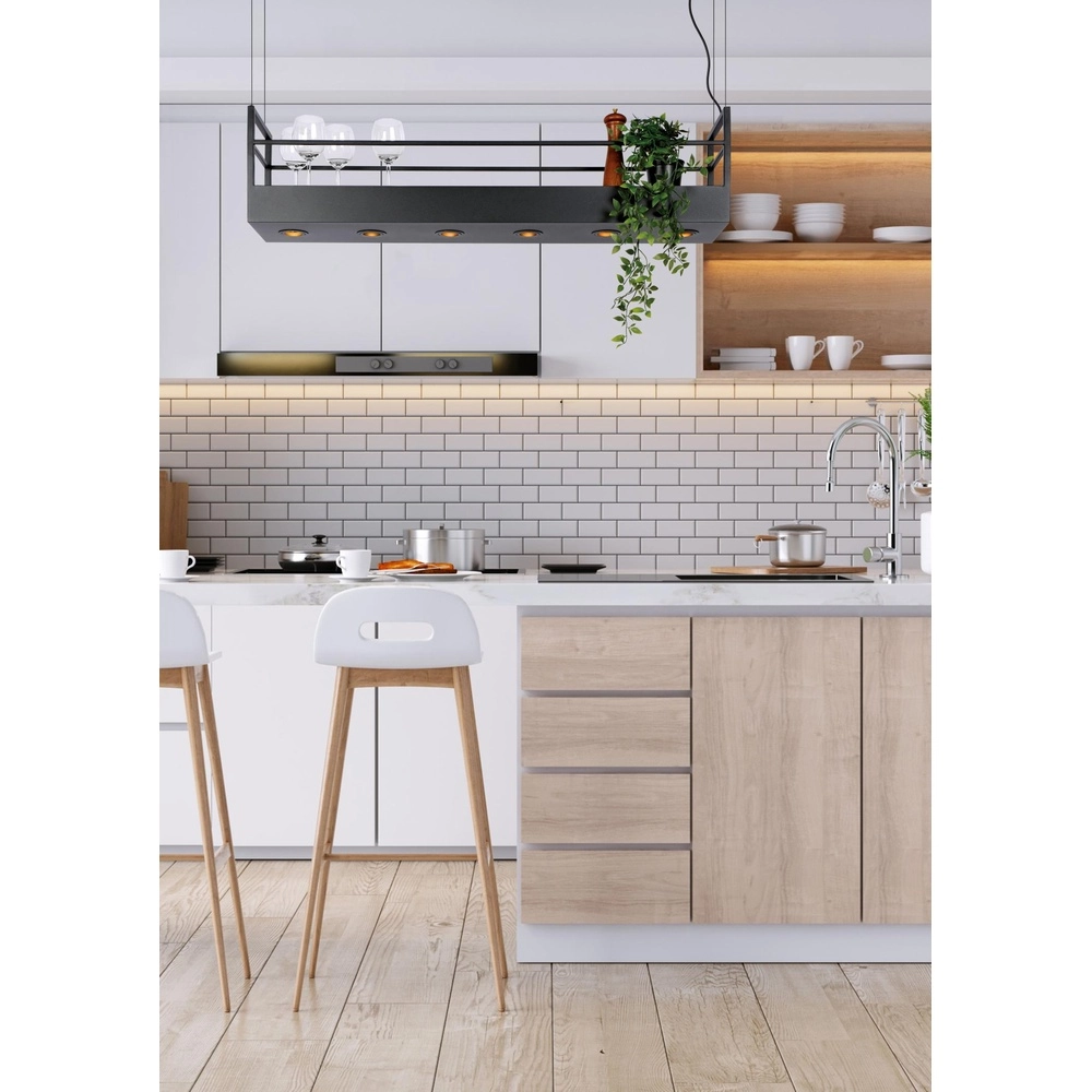 Schwarze Pendellampe Miravelle Konstruktion Lucide 5411212211439