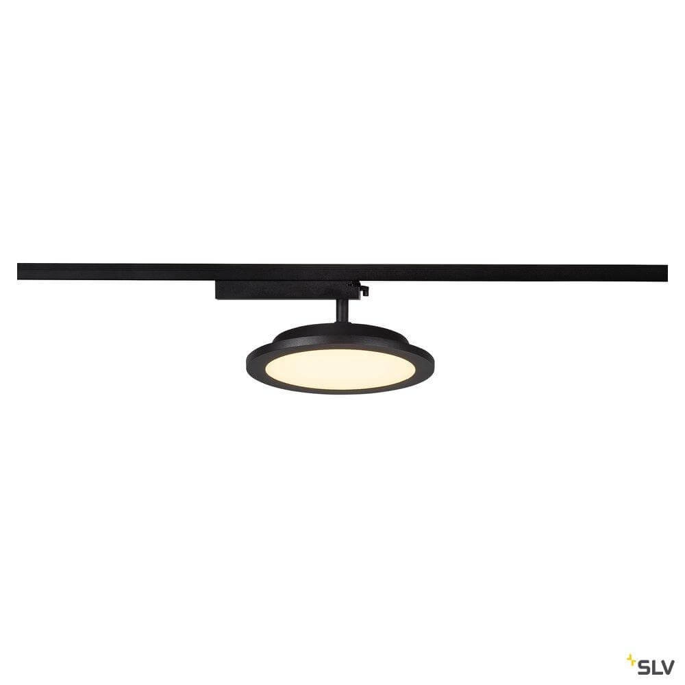 1-Phasen-LED-Panel Panel Track rund schwarz SLV 4024163250856