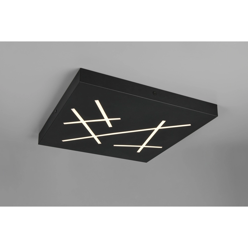 Design-Deckenleuchte Snip schwarz Trio 4017807659740