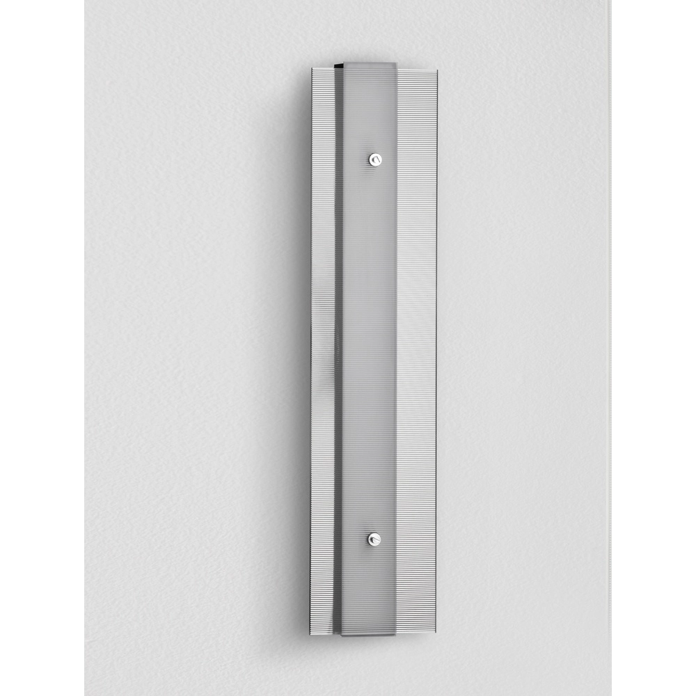 Design-Wandleuchte Pauline Silber mit Glas Lyora 5212017445414