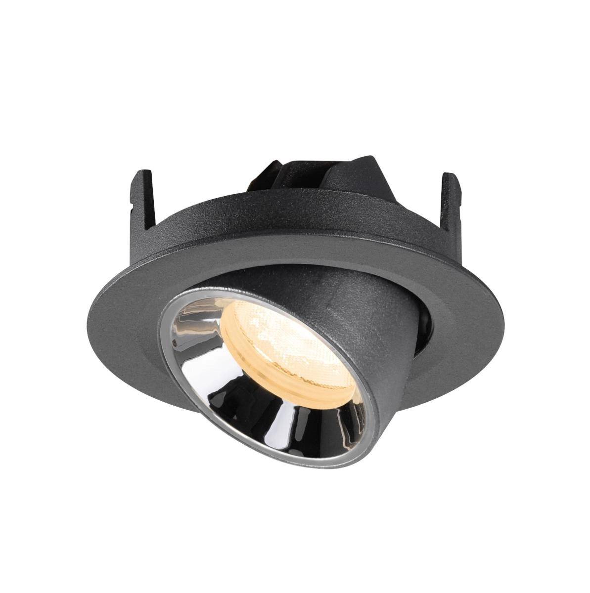 Einbau-Strahler Numinos Gimble XS Schwarz/Chrom 2700K - 40gr SLV 4024163307239