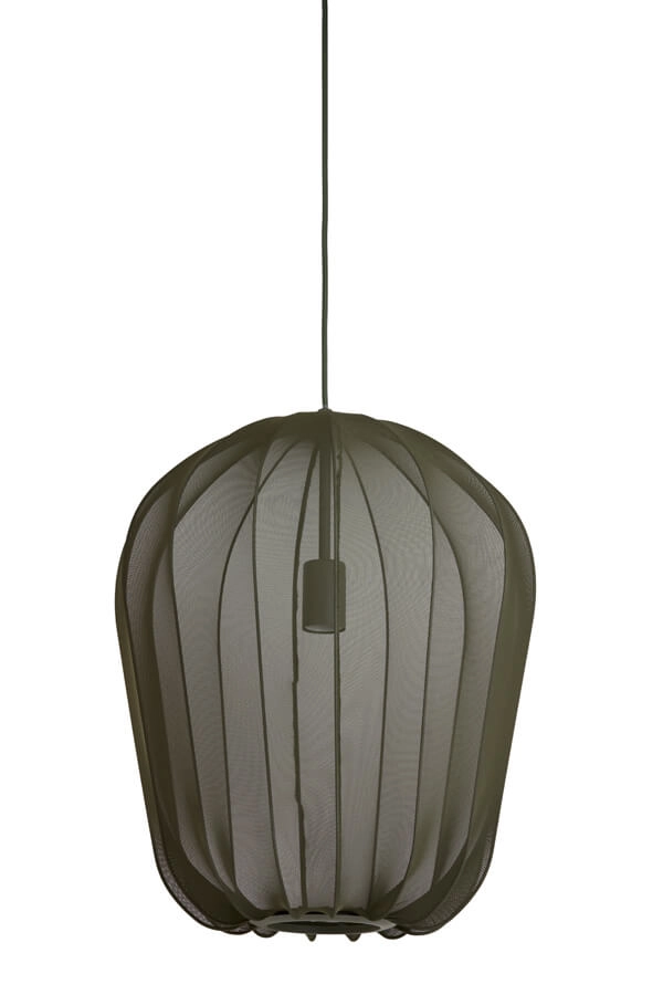 Grüne Pendelleuchte Plumeria Ø 42cm Light & Living 8717807651459