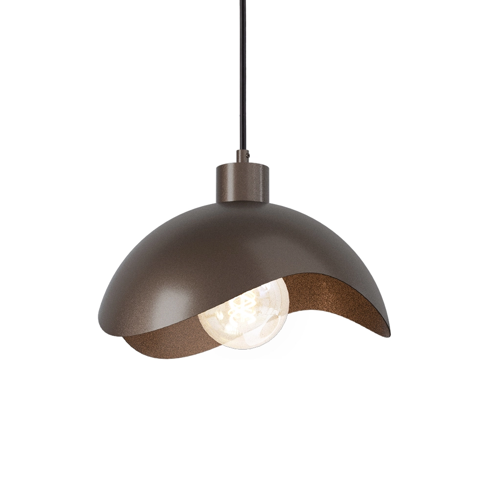 Design-Pendellampe Volta Ø30cm – wellig – Kakao Masterlight 8718121395531