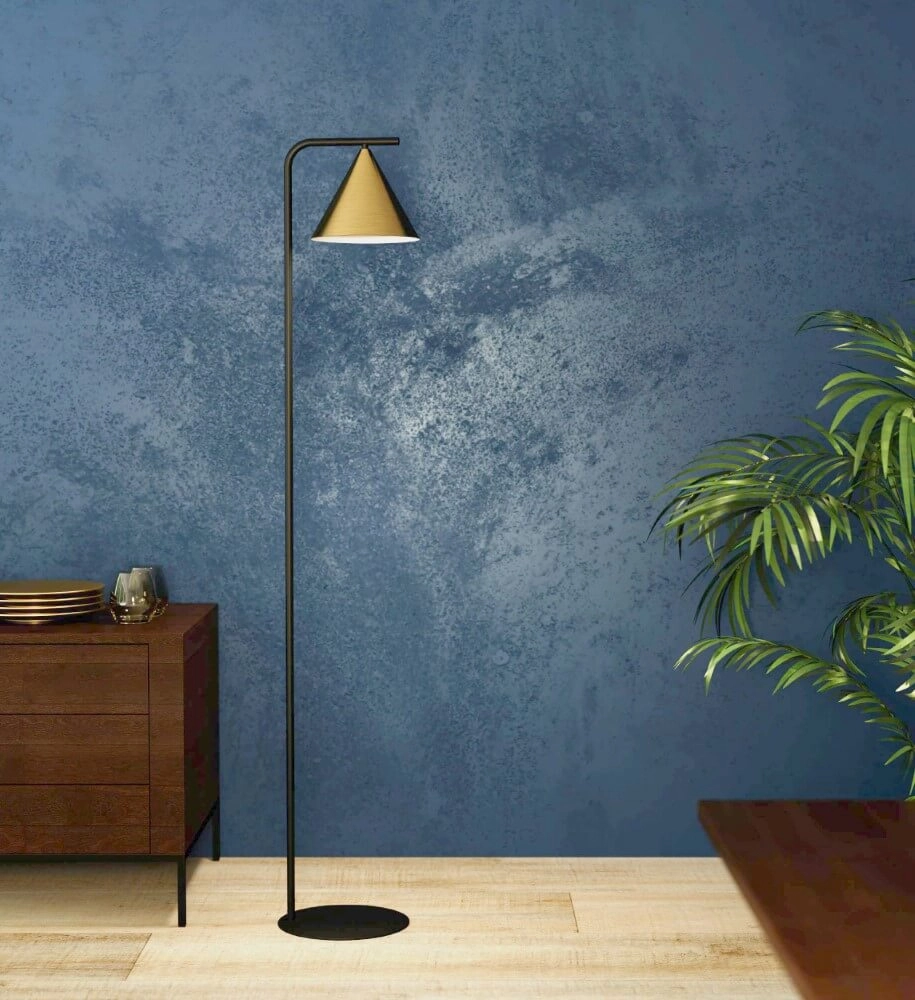 Goldene Stehlampe Narices Eglo 9002759995942