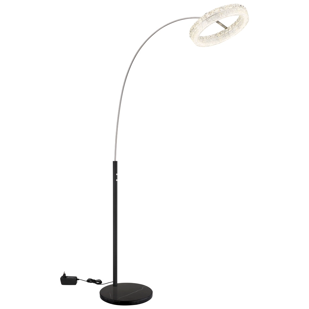 Lichtbogenlampe Laurel Schwarz Globo 9007371567058