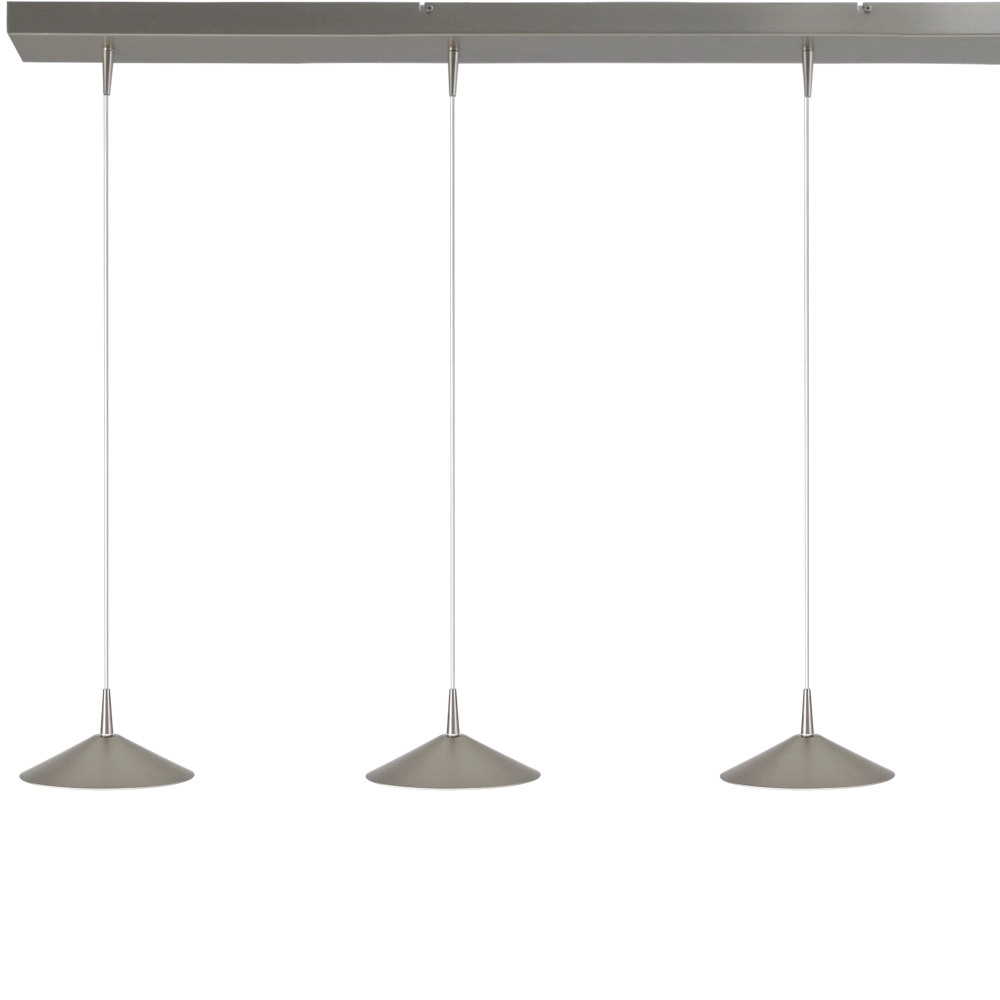 4-Licht Pendellampe Ceppo Nickel Ø 18 cm Masterlight 8718121358536