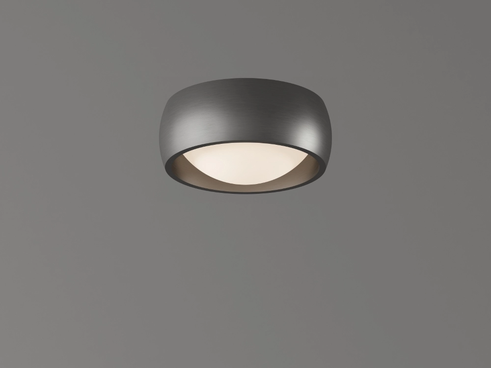 Elegante Deckenlampe Montana Ø15cm – Gewehrmetall