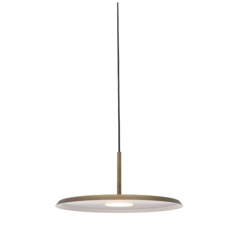 Moderne Pendelleuchte Osorno Bronze Ø 35cm