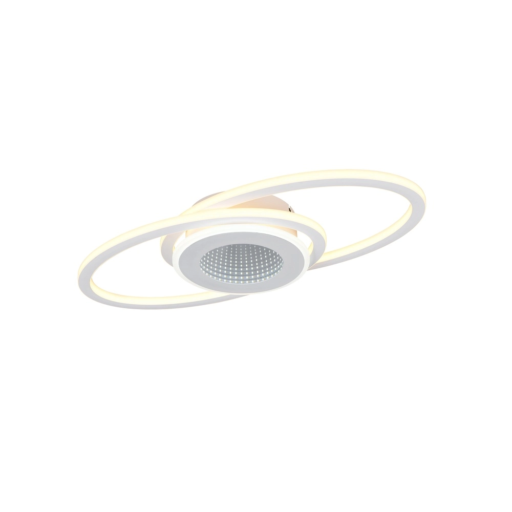 Design-Deckenlampe Deliva Weiß Trio 4017807707793