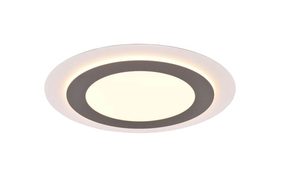 Runde Design-Deckenleuchte Morgan Nickel Trio 4017807574418