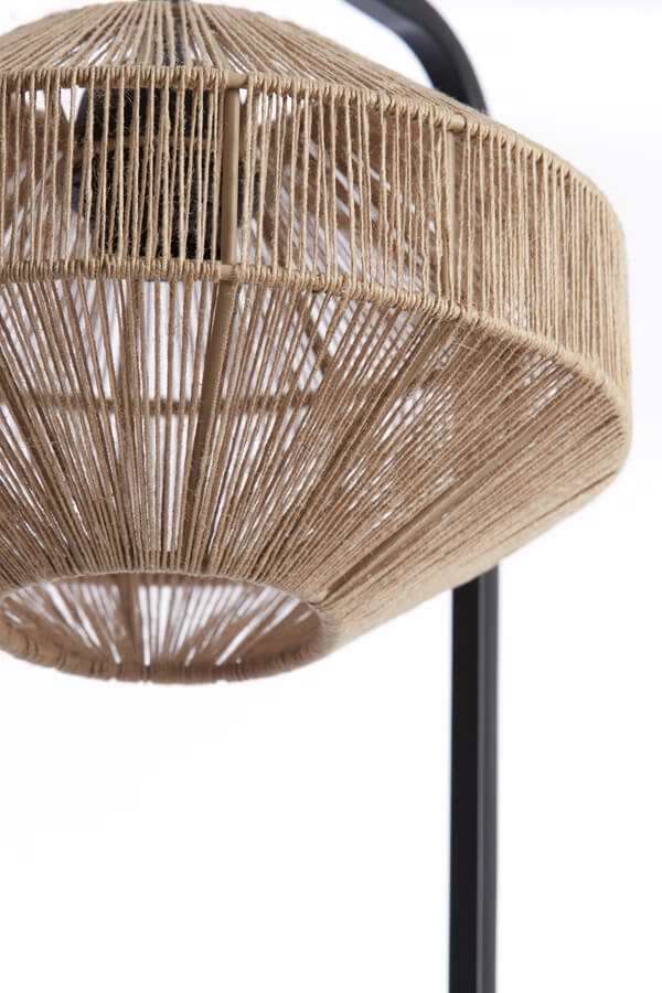 Tischleuchte aus Rattan Lyra Ø 26cm Light & Living 8717807681579