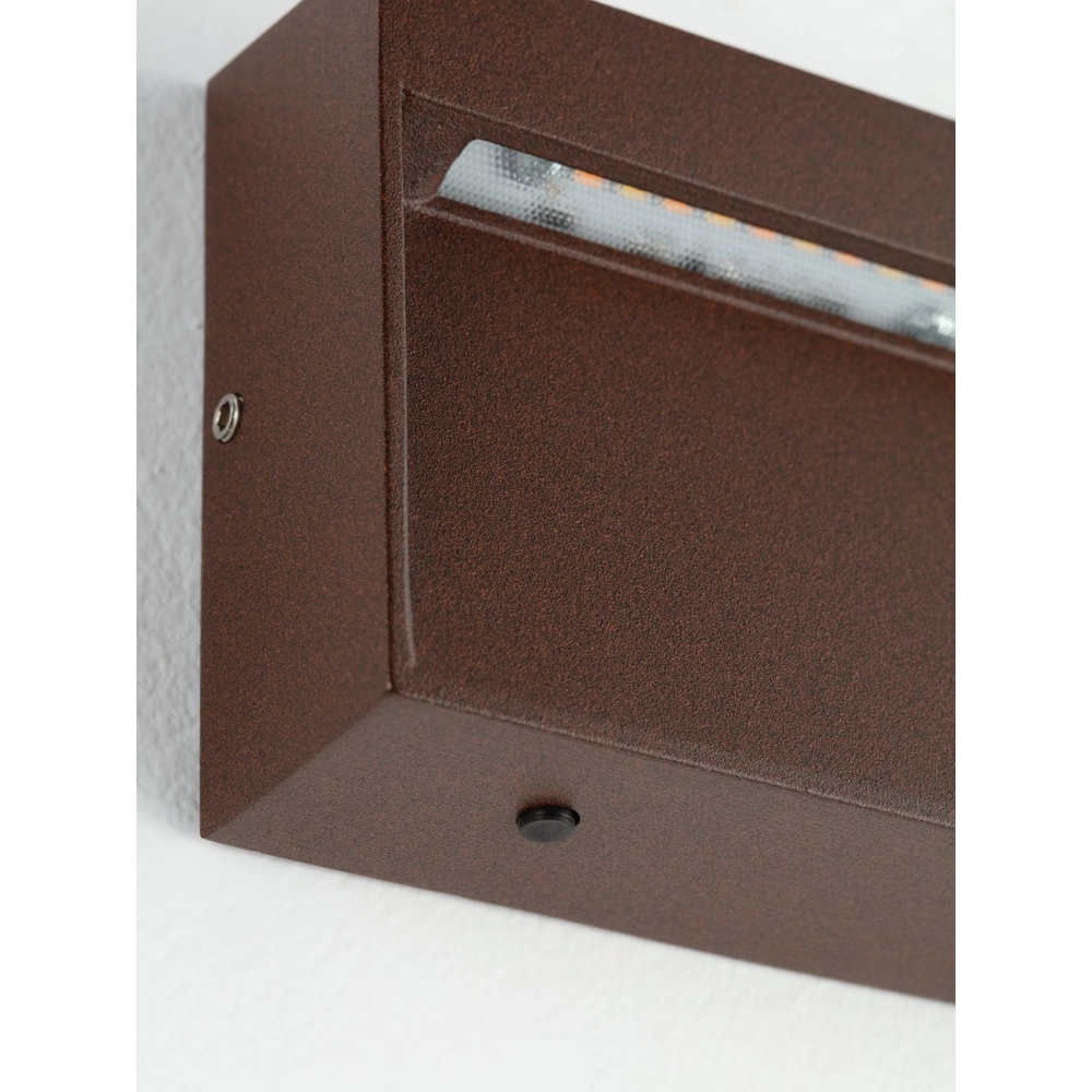 Rostbraune Wandlampe Drat Konstruktion Lyora 5212017497970