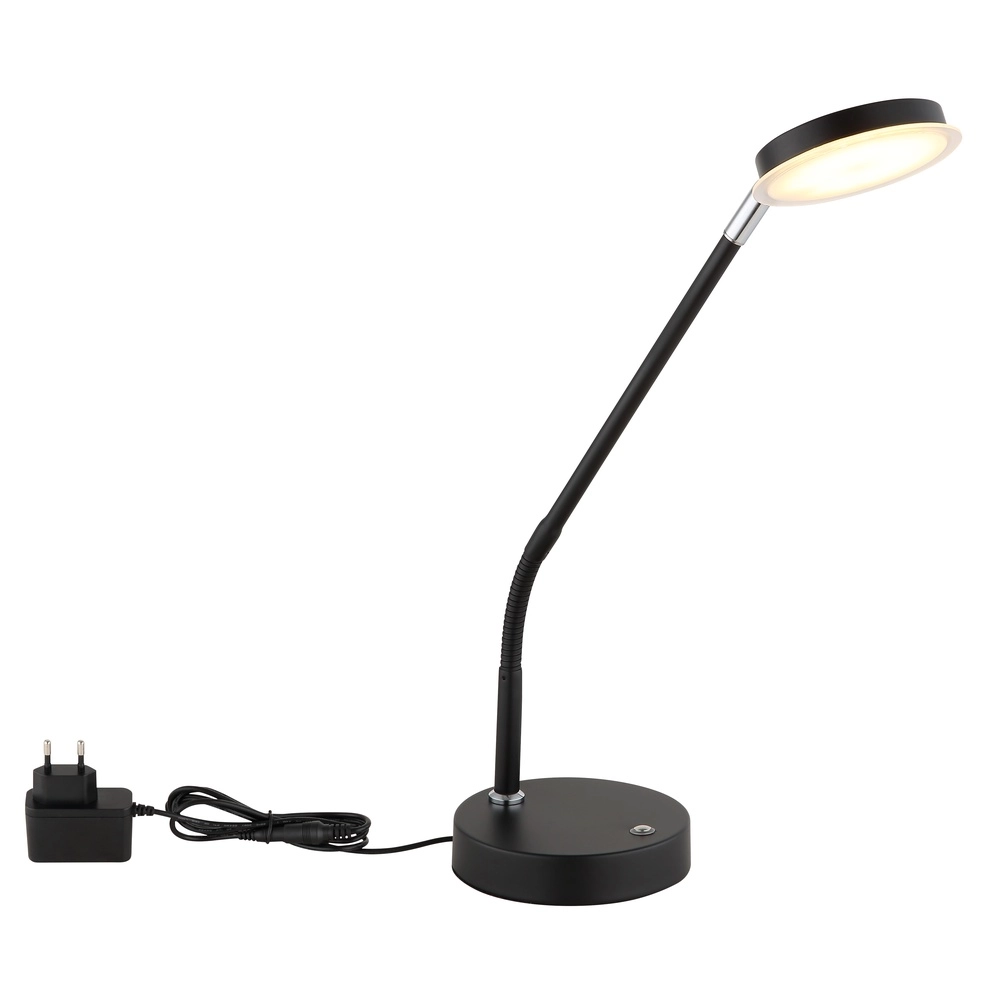 Schreibtischlampe Silvio Schwarz Globo 9007371583164