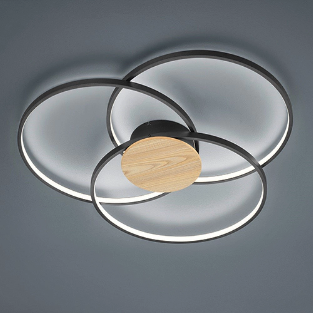 Deckenleuchte Sedona Ø 80 cm Trio 4017807441192