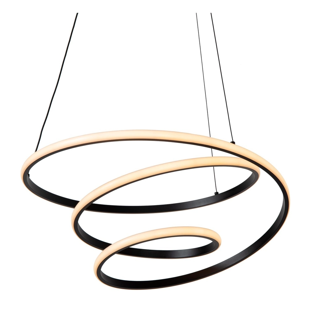 Moderne Pendellampe Espiral schwarzer 40W Lucide 5411212782984